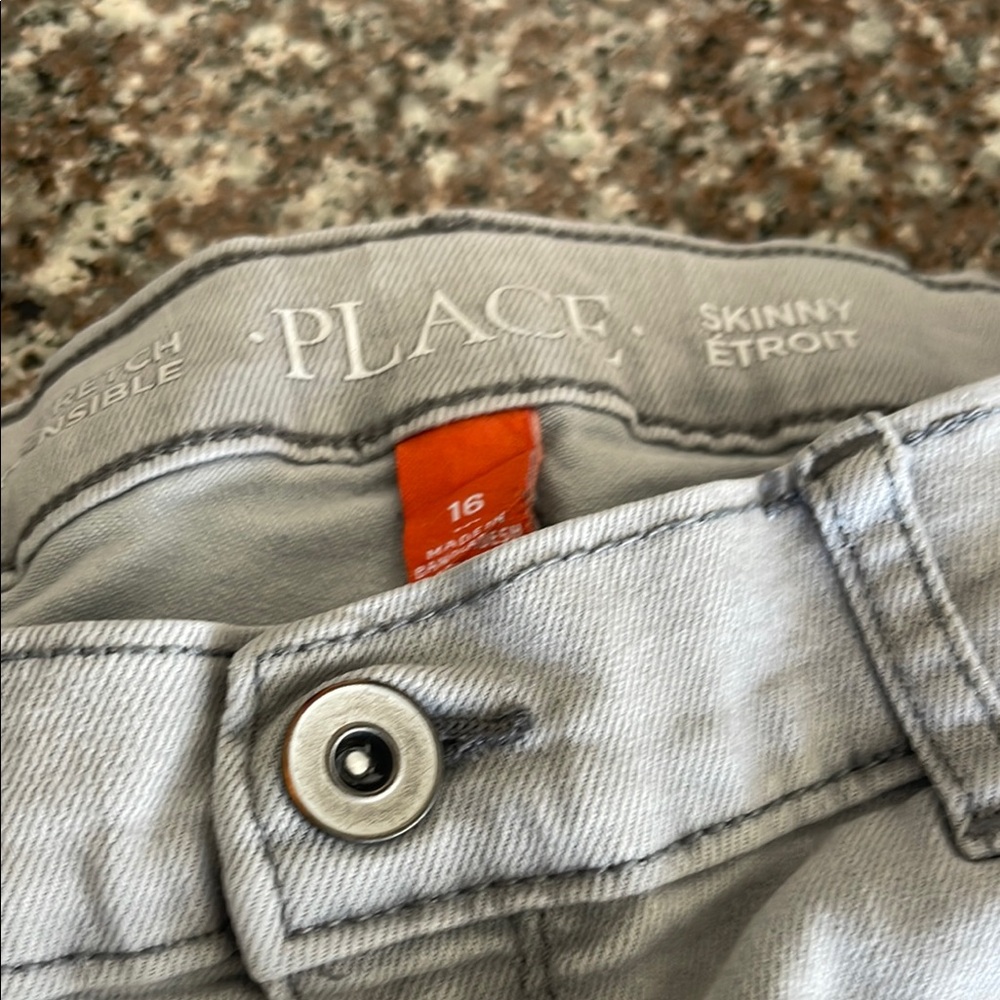 PLACE Light Gray Denim Jeans